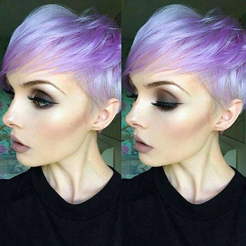 Purple Pixie Hair Color