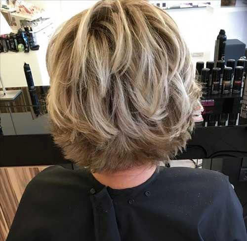 Layered Hair Bob Pictures