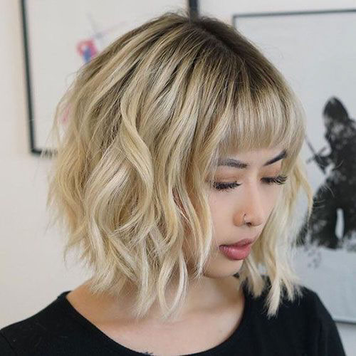 Best Bob With Bangs