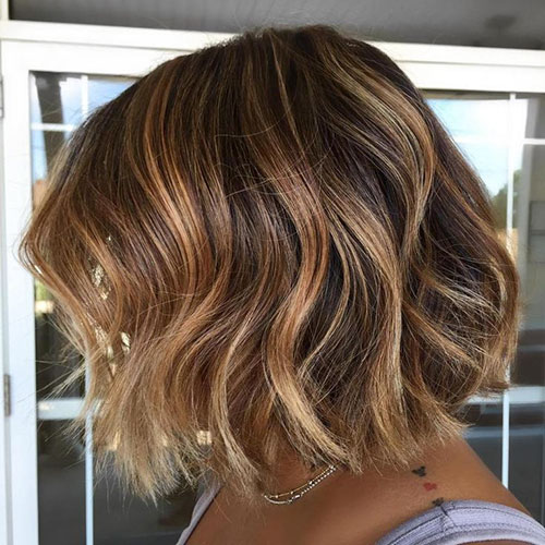 Bob Cut Hairstyles With Highlights