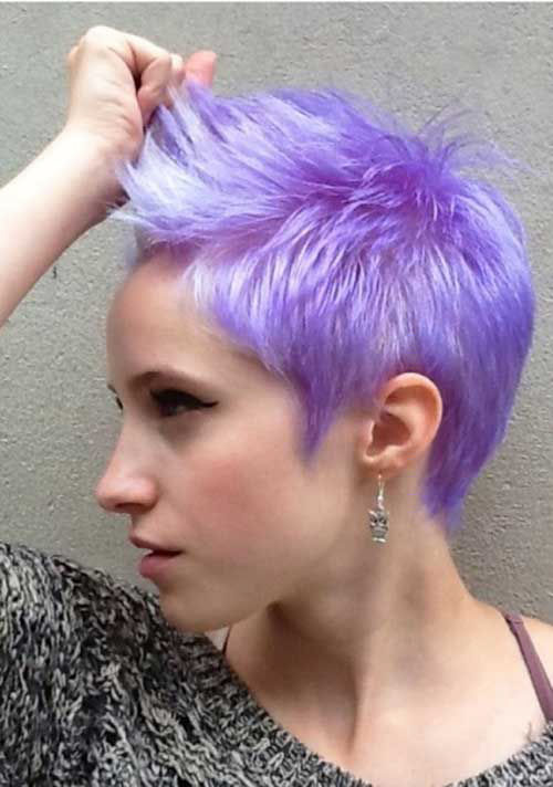 Pixie Cut Purple