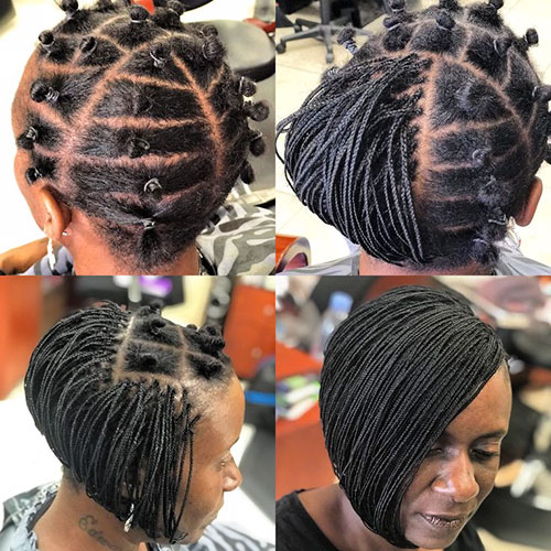 Pictures Of Micro Braids Hairstyles