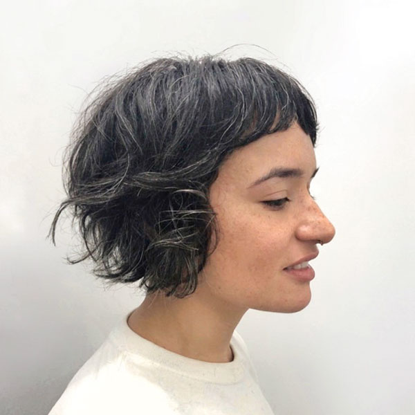 Pictures Of Short Hairstyles With Bangs