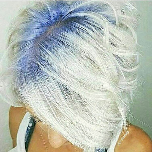 Blue Short Hairstyles 2020