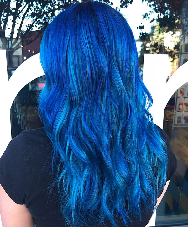 Blue Hair Color 2020