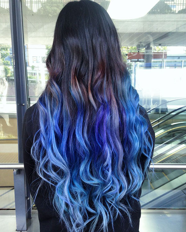Long Hair Blue