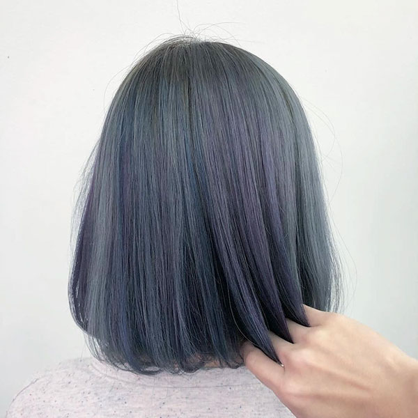 Blue Hair Color Ideas For Short Hair