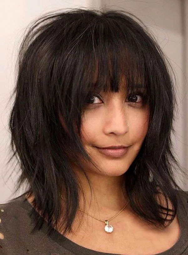 Pictures Of Hairstyles With Bangs