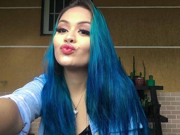 Pictures Of Blue Hair