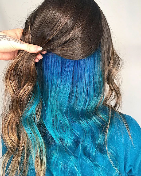 Blue Hair Color Styles