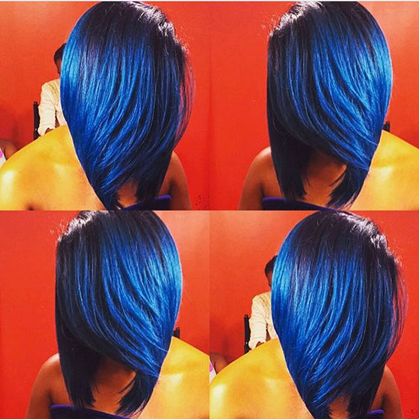 Blue Hair Design