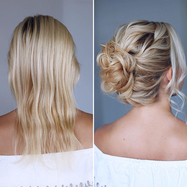 Unique Updo Hairstyles