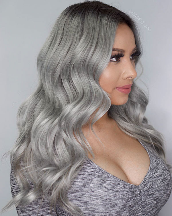 Silver Hair Images