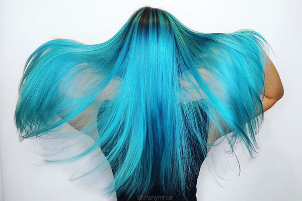 Hairstyles For Vibrant Hair Color