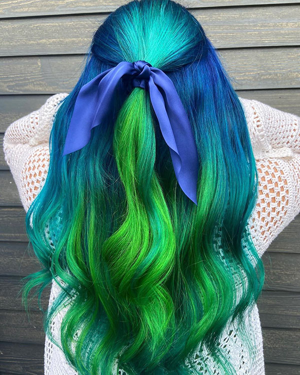 Vibrant Hair Color Pictures
