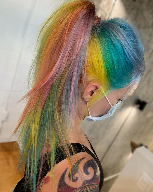 Vibrant Hair Color