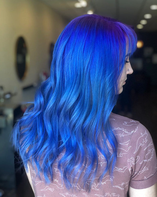 Cool Blue Hair