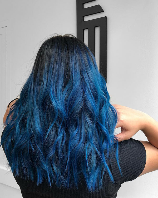 Blue Hair Images