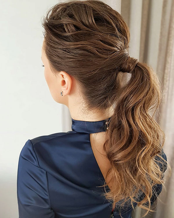 Pictures Of Ponytail Hairstyles