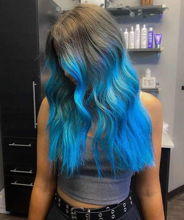 Blue Hair Color Ideas