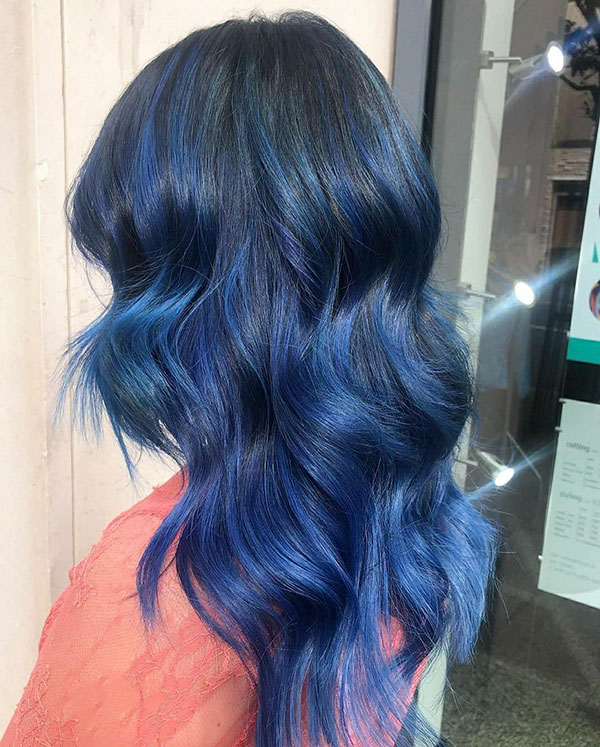 Blue Hair Color